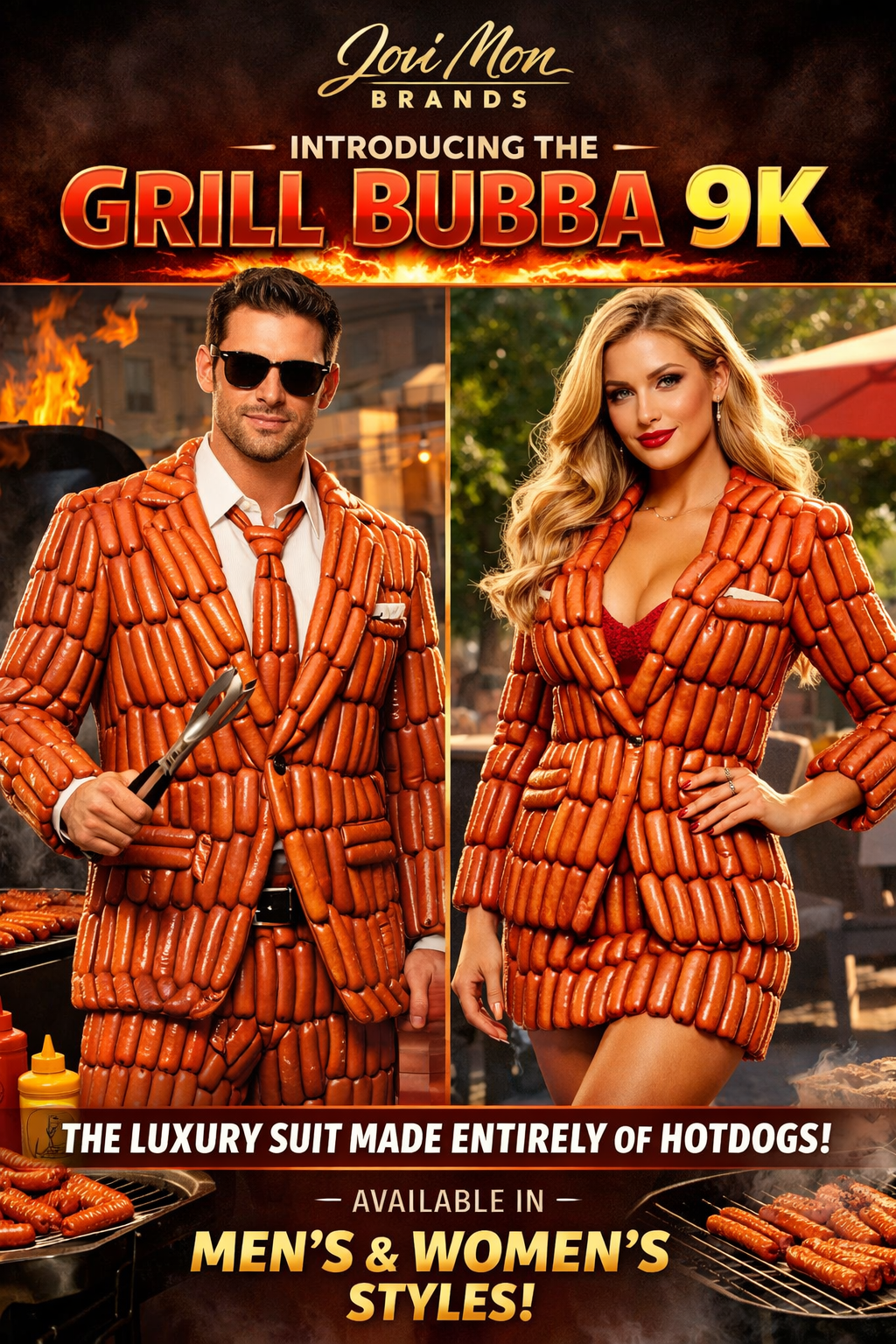 Grill Bubba 9K By Jovi Mon Brands